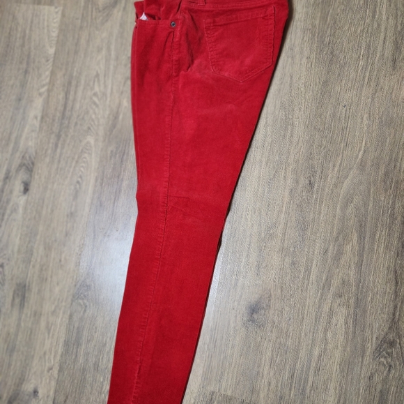 OLD NAVY SIZE 10 RED CORDUROY PANTS - Picture 3 of 8